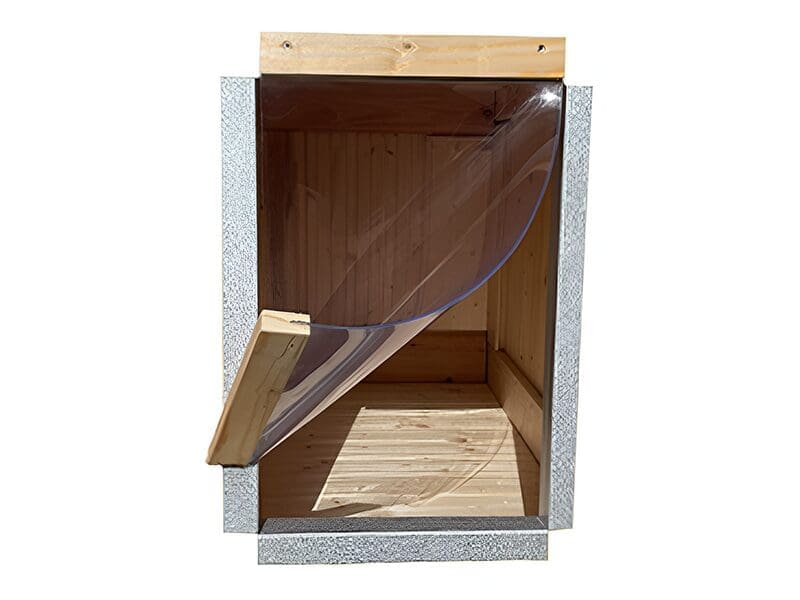 Pendelklappe aus Weich-PVC für Hundehütten