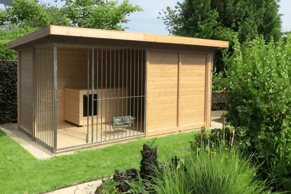 Hundezwinger für den Garten